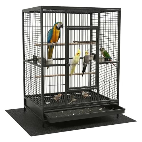 Under pet cage mat - pet, bird